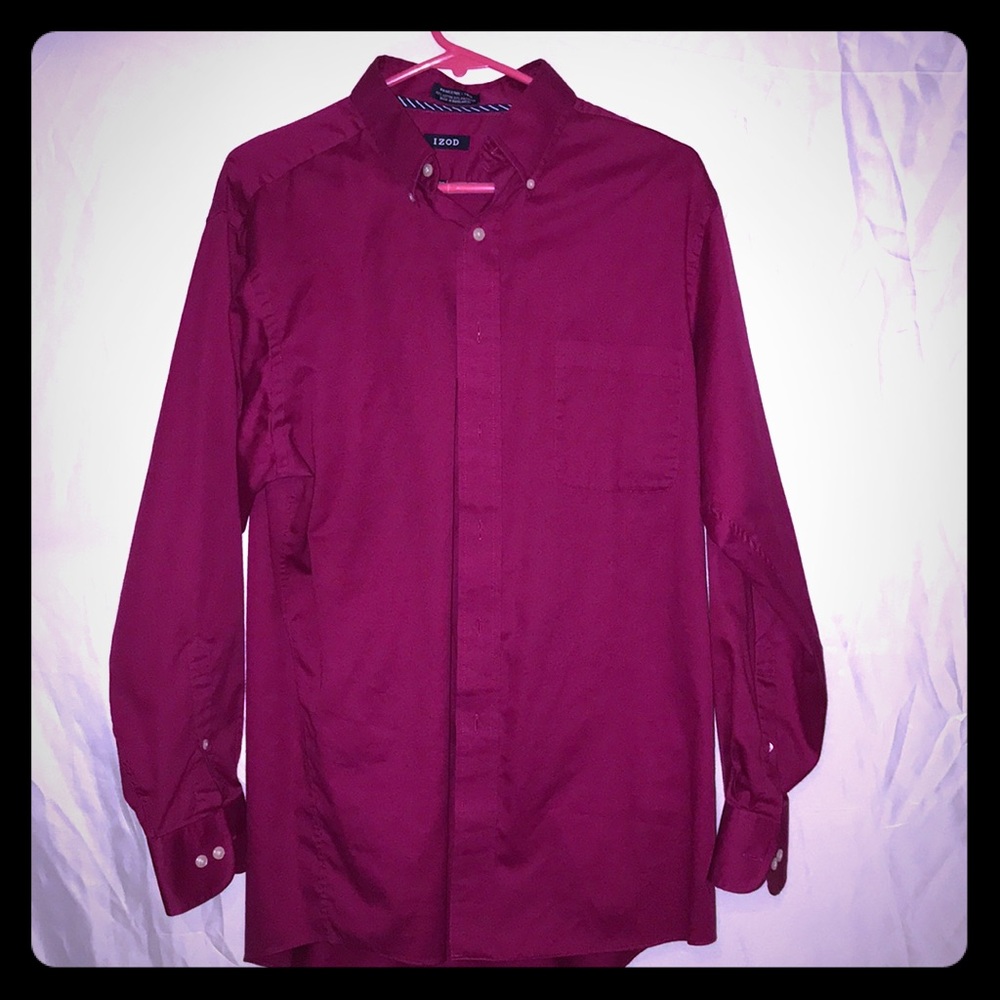 Mens Izod Dress shirt size 32/33 regular fit